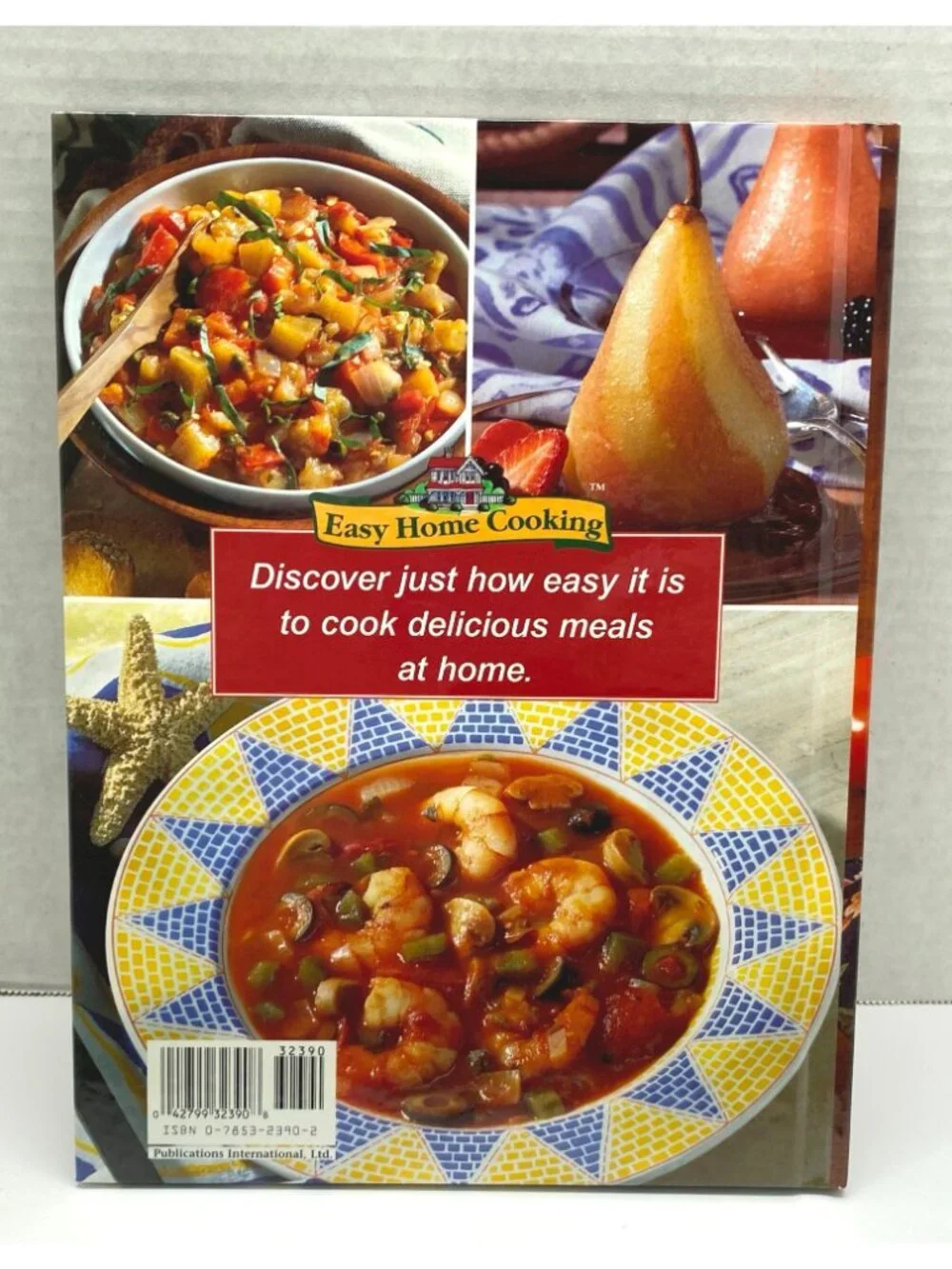 Easy Home Cooking Slow Cooker Recipes Cookbook Crockpot Hardcover 1990s